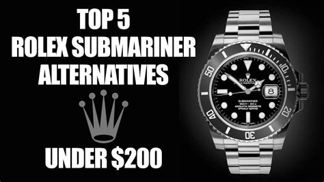 rolex submariner alternatives under $200|rolex submariner knockoff watches.